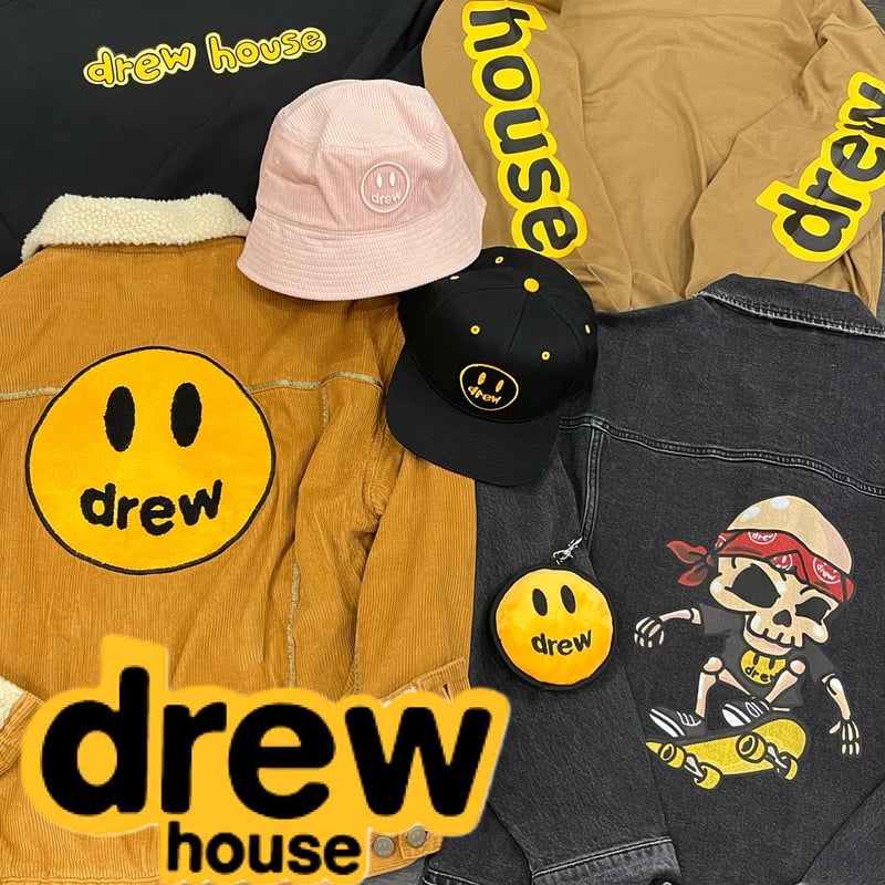Drew House/Washed Denim Jacket | BINGOSTAR ・ ビン Drew House/Washed Denim Jacket | BINGOSTAR ・ ビン