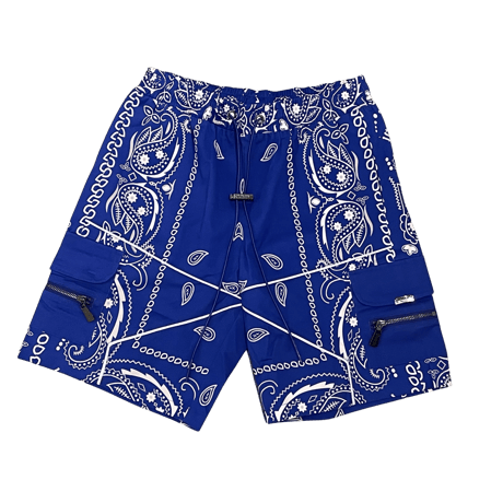 GUAPI/ BANDANA shorts  ”BLUE”