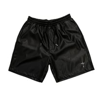 Mismatch NYC/Leather Christ Shorts (Set Up)
