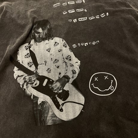 Mismatch NYC/NIRVANA vintage Tee