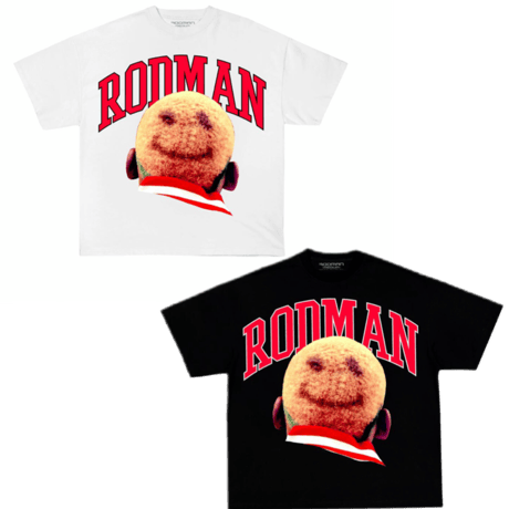 RODMAN official brand/Smile Head Tshirts