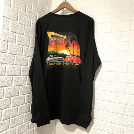 In Out Burger/Vintage Car Long sleeve