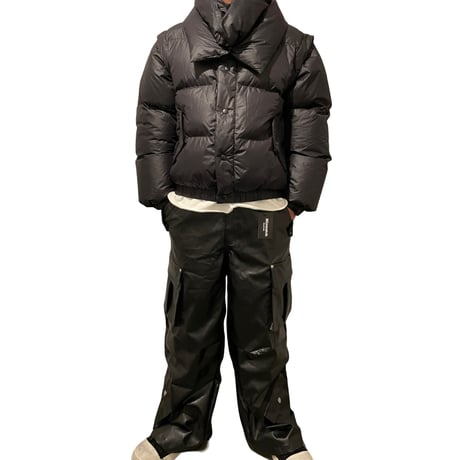 Mismatch NYC/2way Short Puffer Jacket
