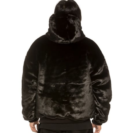 GRMY/FUR BOMBER JACKET (REVERSIBLE)