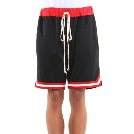 EPTM/BasketBall Shorts　Black×Red