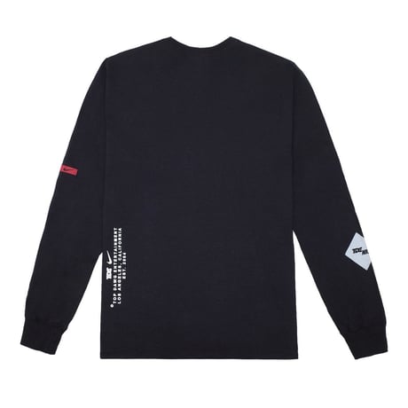 Kendrick Lamar × NIKE/LONG SLEEVE TEE BLACK