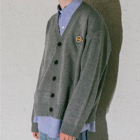 MISTER CHILD/Knit cardigan "GREY"