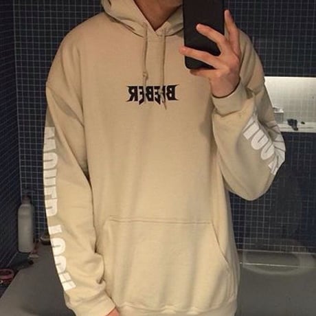 Purpose tour/Justin bieber official フーディー
