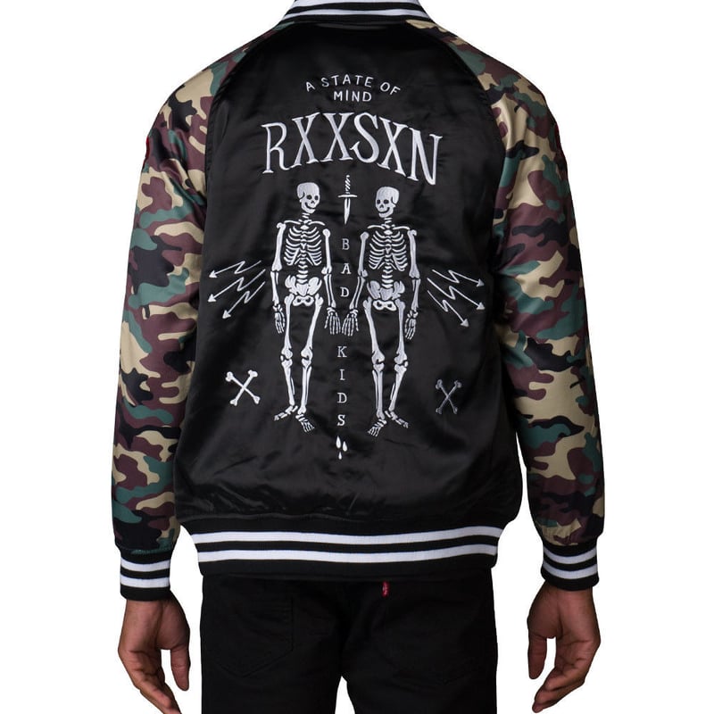 Reason Clothing Newyork/Camo Rose スカジャン | BINGO