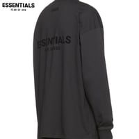 ESSENTIALS  fear of god /Long Sleeve Tshirt  "Black "