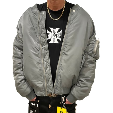 Mismatch NYC/Zipper Ma1  jacket