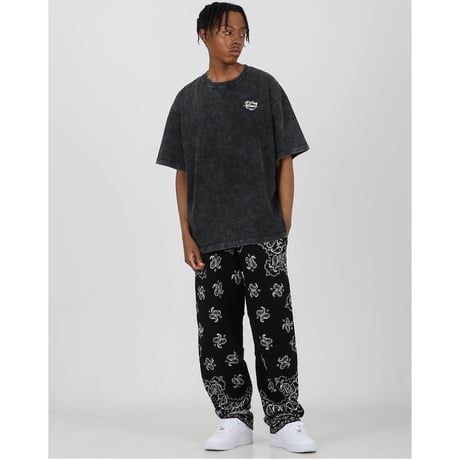 FNTY/Knitted Paisley  PANTS  "BLACK "