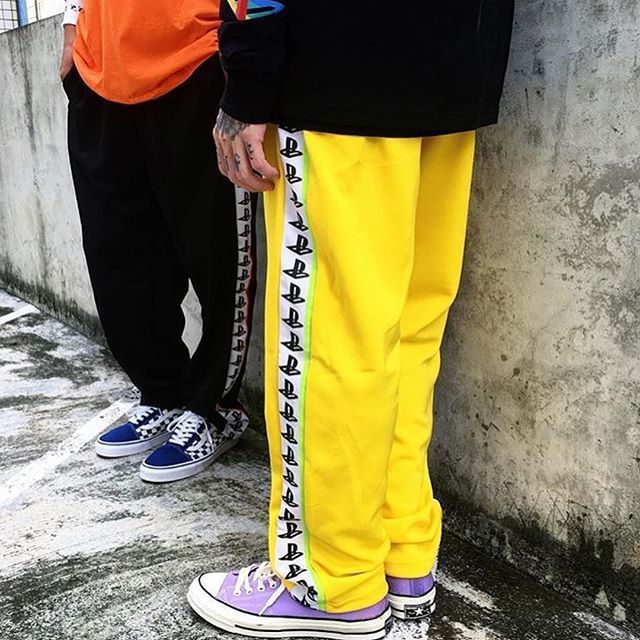 Pretty Boy Gear/Play no game Track Pants BLAC
