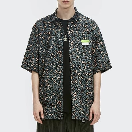 WOSS.official/ oversize Leopard shirts