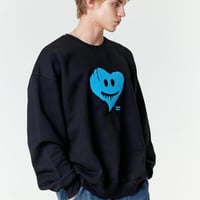 MISTER CHILD/Heart Crewneck  "BLACK"