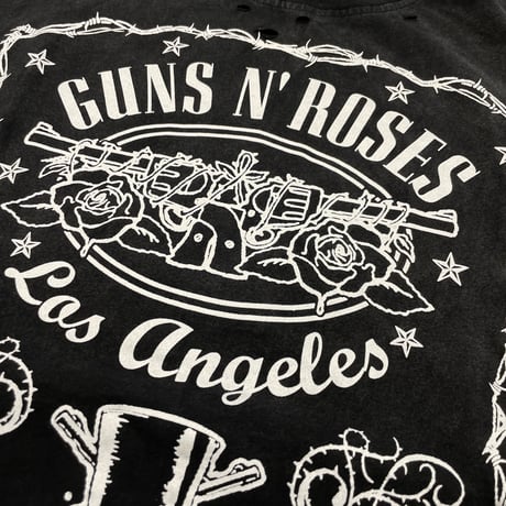 Mismatch NYC/ GUNS Cut off Tee