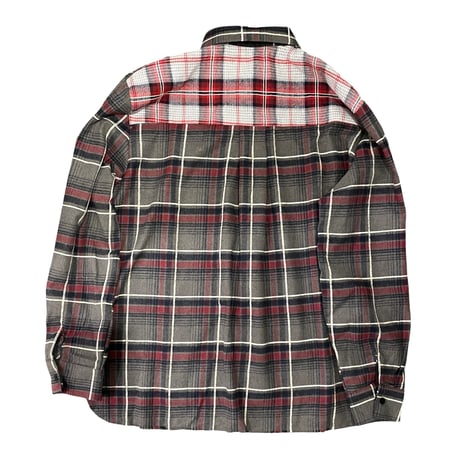 Mismatch NYC/Perl Cross Shirts "GRAY"