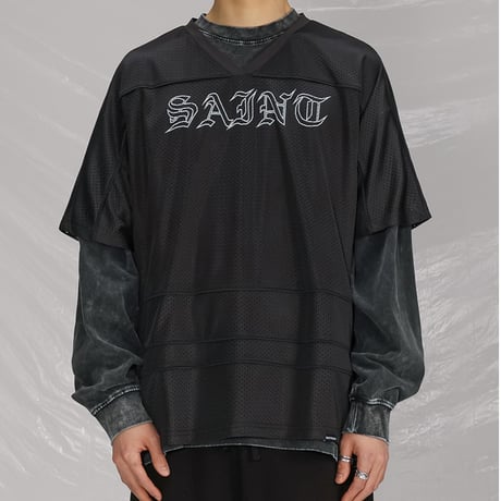 SAINTPAIN/ 96 Mesh Jersey Tee