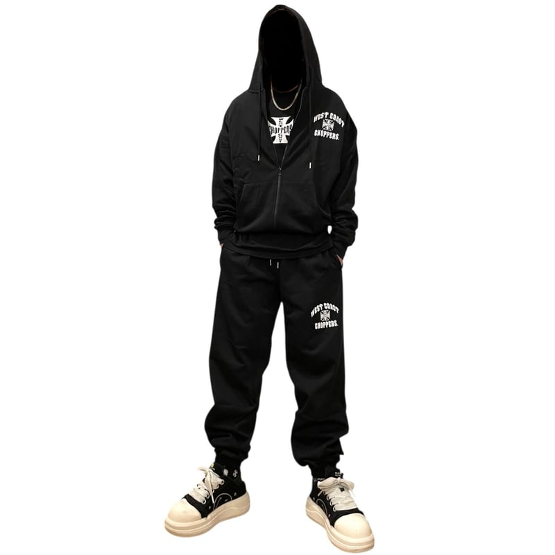 West Coast Choppers/ OverSize Zip Up Hoodie (SE