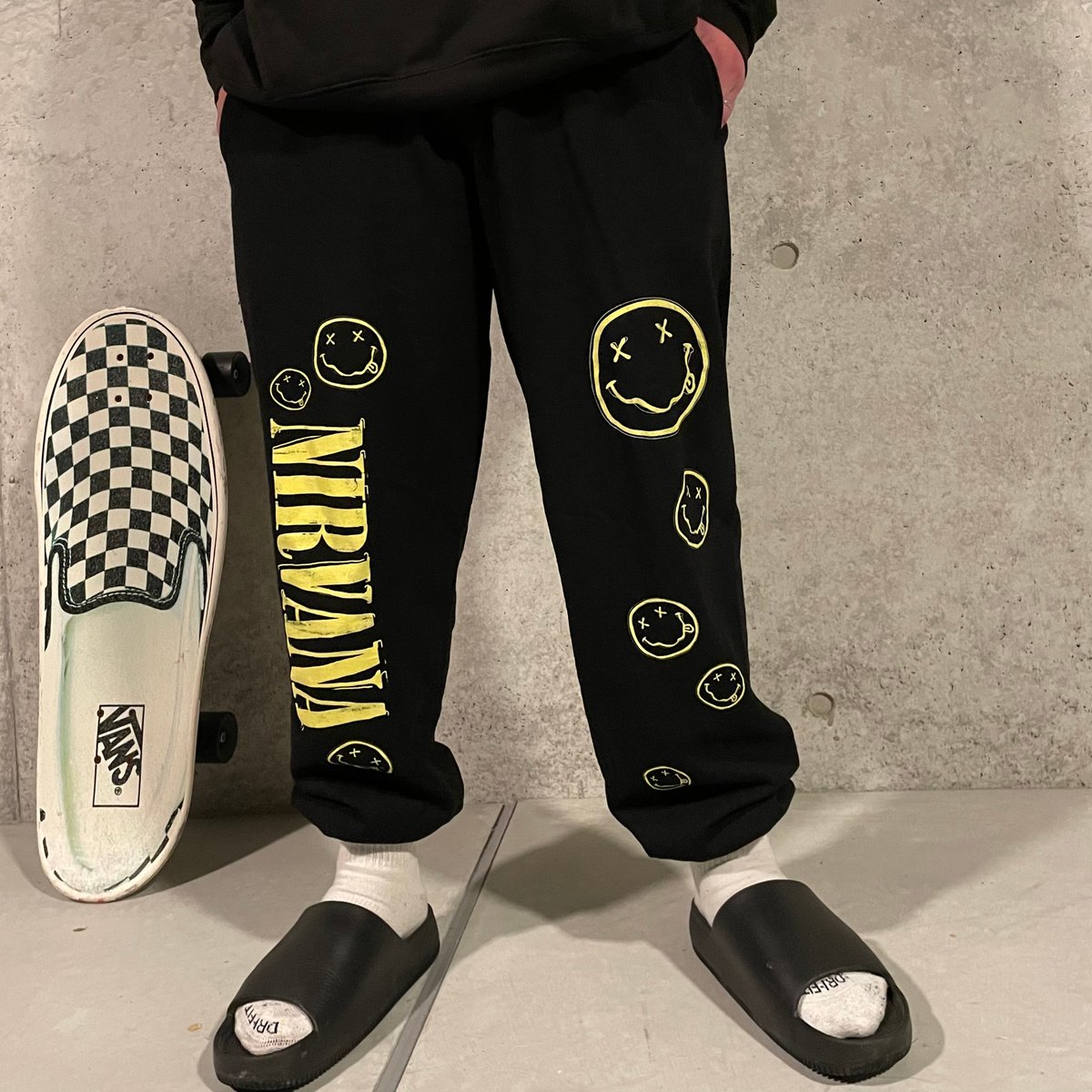 NIRVANA/Official Oversize SetUp (hoodie＋pants)