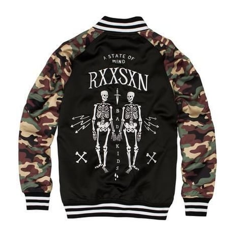 Reason Clothing Newyork/Camo Rose スカジャン