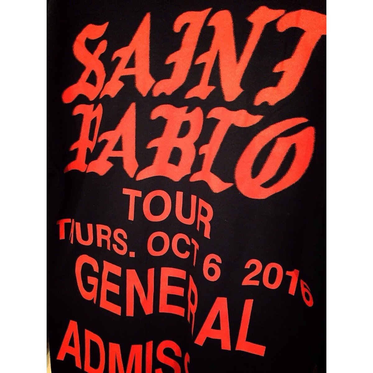 Saint Pablo Tour/official long sleeve | BINGOST