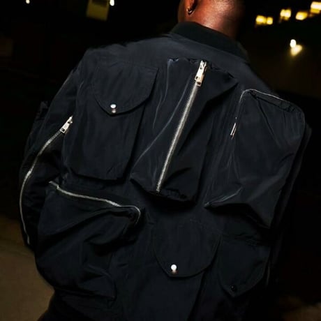 VALABASAS / Pockets Bomber Jacket  (SET UP)