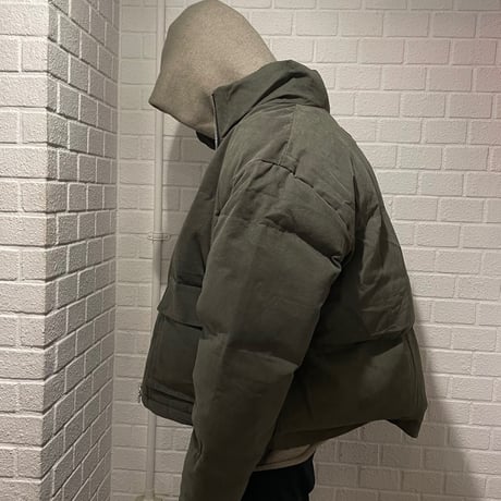 Mismatch NYC/ Military Washed Puffer Jacket
