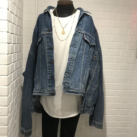 RE NEW/Levis custom denim jacket ⑤