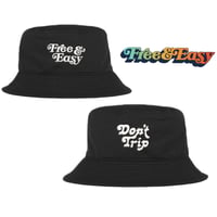 FREE&EASY/Cotton Bucket Hut BLACK