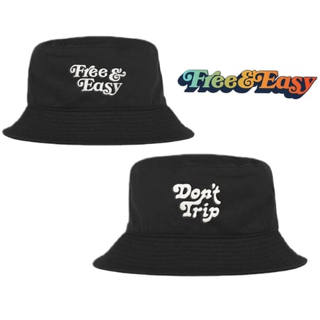 FREE&EASY/Cotton Bucket Hut BLACK