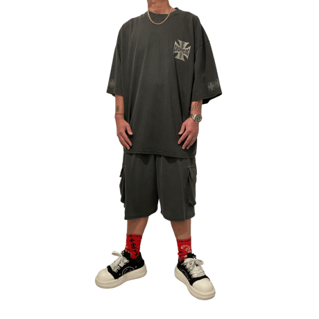 FORCE /Washed Pocket Shorts (Set UP)