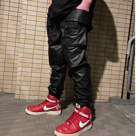 Mismatch NYC/Lether crotch pants