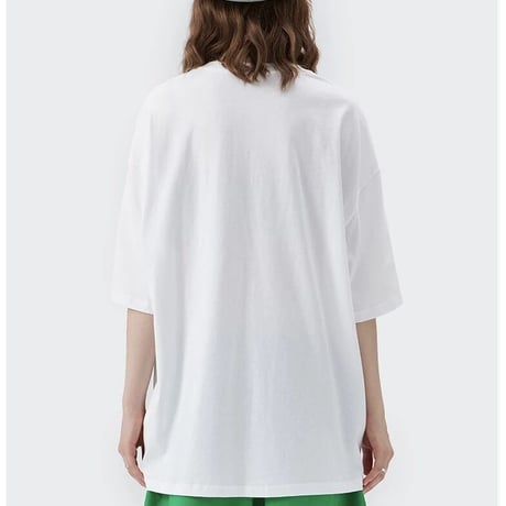 WOSS.official/Oversized Fringe Tshirs