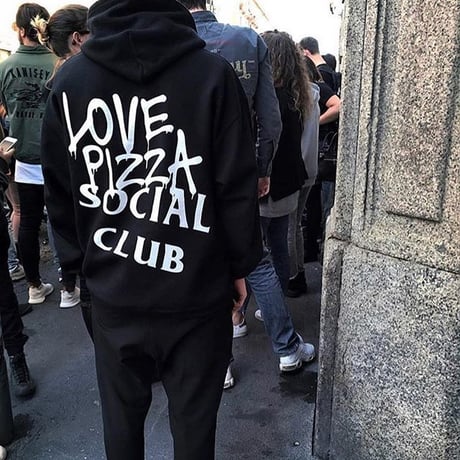 No Perfect Italy/LOVE PIZZA SOCIAL CLUB BLACK