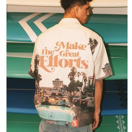 WOSS.official/ oversize vintege car shirts