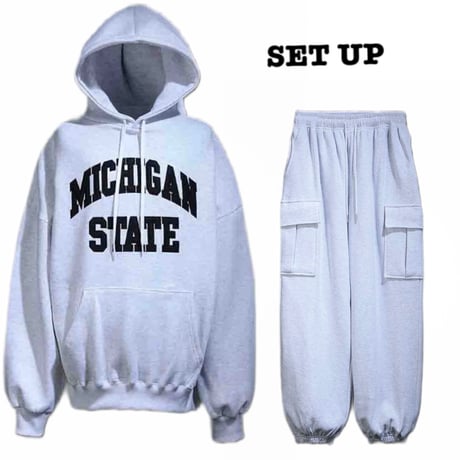 By The R/ Cotton Set UP "GRAY"