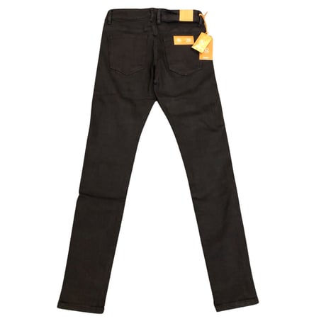 Crysp Denim/Black Distress denim "20-115"
