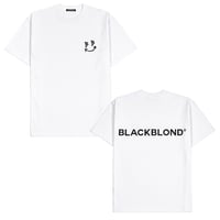 BLACK BLOND/Smile classic Tee WHITE