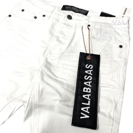 VALABASAS / Mr Stacked Denim  "WHITE"