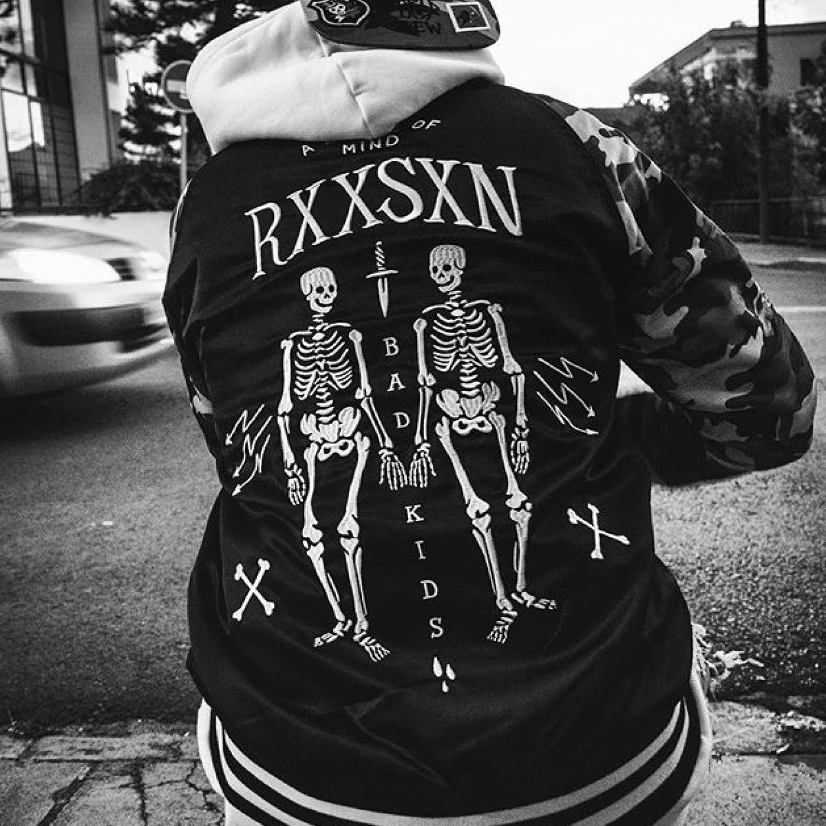 Reason Clothing Newyork/Camo Rose スカジャン