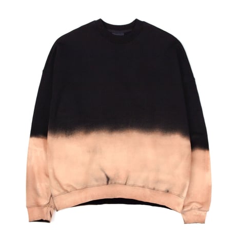 BLACK BLOND/BB bleached Crewneck Sweatshirt