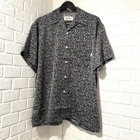 SAINT PAIN/Small Leopard Shirts BLUE