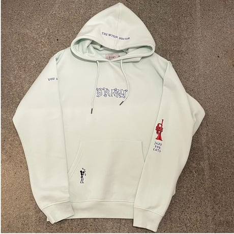 GRMY/JAZZ  Hoodie "Light Blue"