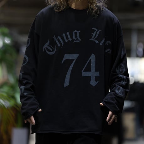 By The R/Thug Life LongSleeve Tee "BLACK"