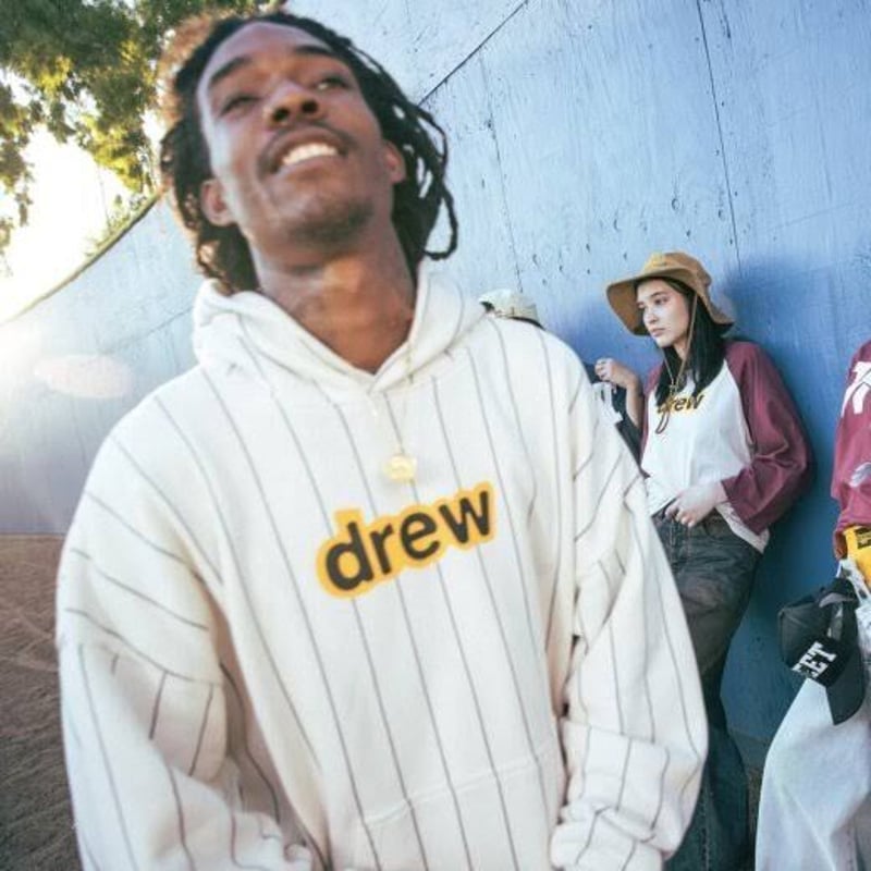 Drew House/Secret LOGO Hoodie STRIPE | BINGOSTA