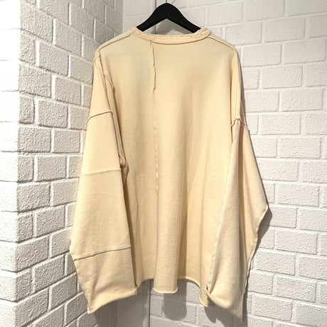 Mismatch NYC/INSIDE OUT LongSleeve "CREAM "