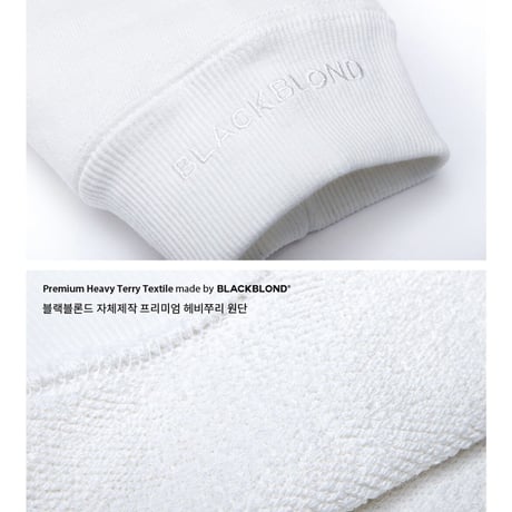 BLACK BLOND/BBD Innocent Crime Crewneck Sweatshirt  (WHITE)