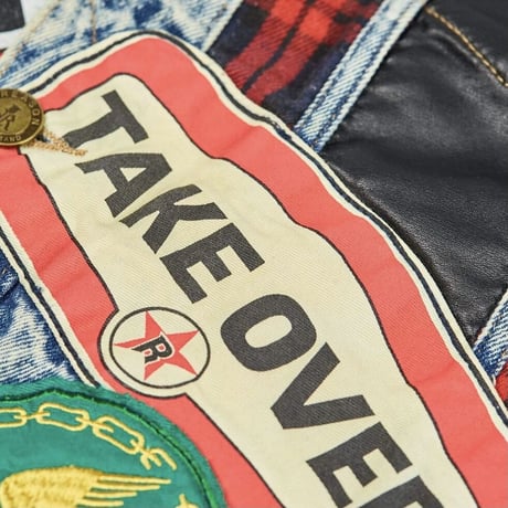 Reason Clothing Newyork/Crazed denim Jacket