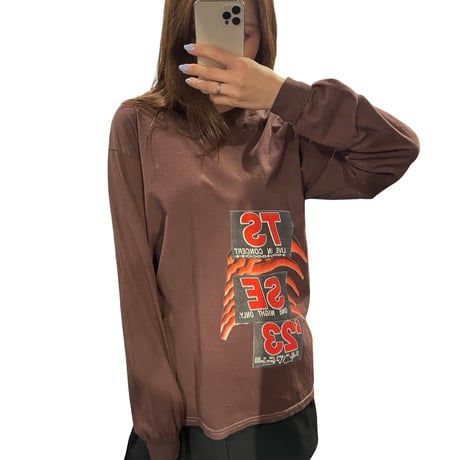 Travis Scott /UTOPIA tour Longsleeve Tshirts  BROWN